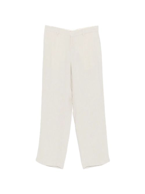 BarenaPantaloni con motivo a spina di pesce Barena | PAU5433 4146 538PERLA